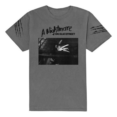 A Nightmare On Elm Street 'Scratch' (Grey) T-Shirt
