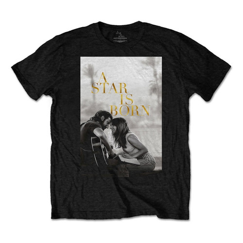 A Star Is Born 'Jack & Ally Movie Poster' (Black) T-Shirt