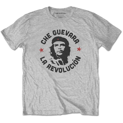 Che Guevara 'Circle Logo' (Grey) T-Shirt