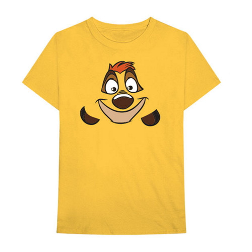 Disney Lion King 'Timon' (Yellow) T-Shirt Front
