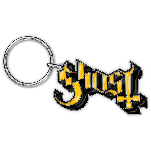 Ghost 'Yellow Logo' Keyring