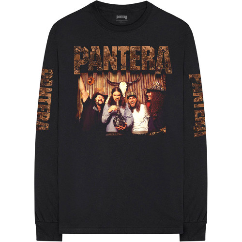 Pantera 'Bong Group' (Black) Long Sleeve Shirt