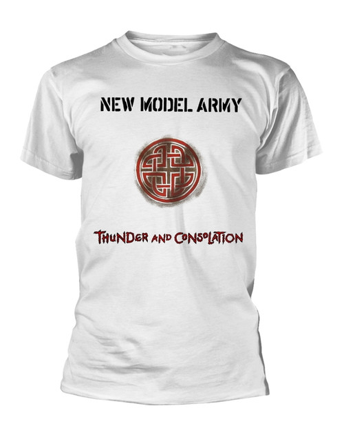 New Model Army 'Thunder And Consolation' (White) T-Shirt