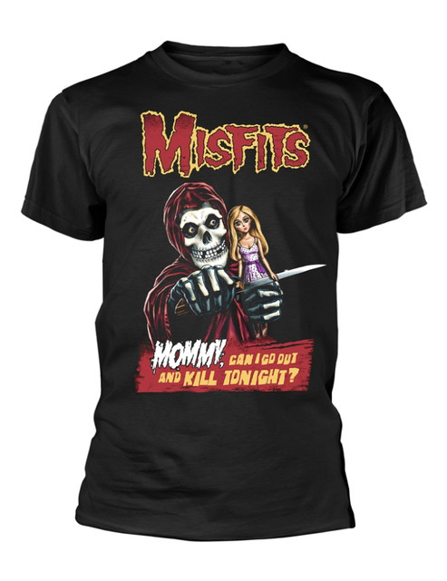 Misfits 'Mommy Double Feature' (Black) T-Shirt