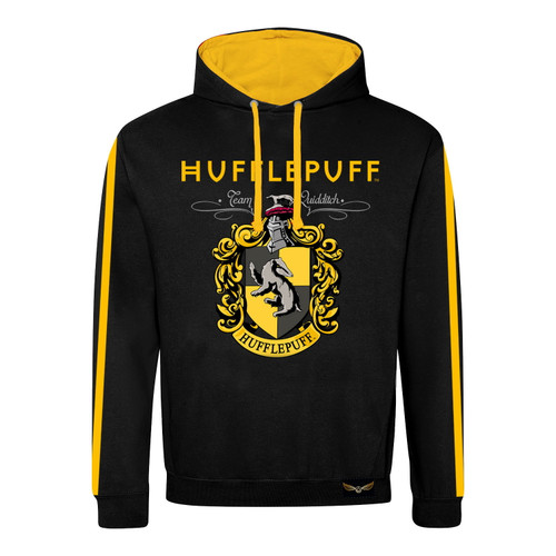 Harry Potter 'Property Of Hufflepuff' (Black) Pull Over Hoodie