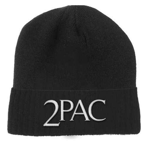 Tupac 'Logo' (Black) Beanie Hat