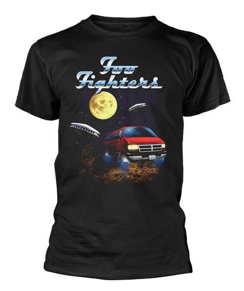 Foo Fighters 'Van Tour' (Black) T-Shirt