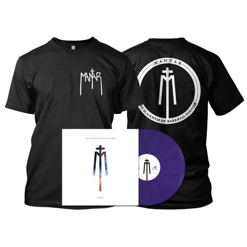 PRE-ORDER - Mantar 'Pain Is Forever And This Is The End' Violet Vinyl & T-Shirt Bundle - RELEASE DATE 15th July 2022