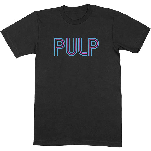 Pulp 'Intro Logo' (Black) T-Shirt