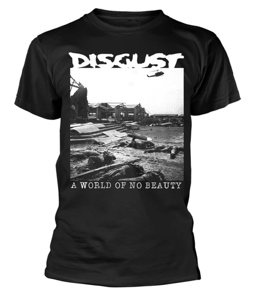 Disgust 'A World Of No Beauty' (Black) T-Shirt
