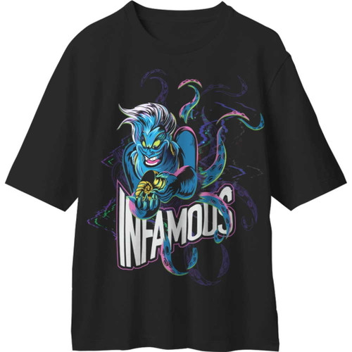 Disney The Little Mermaid 'Infamous Ursula' (Black) T-Shirt