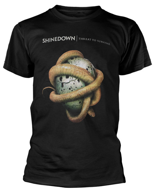 Shinedown 'Clean Threat' (Black) T-Shirt