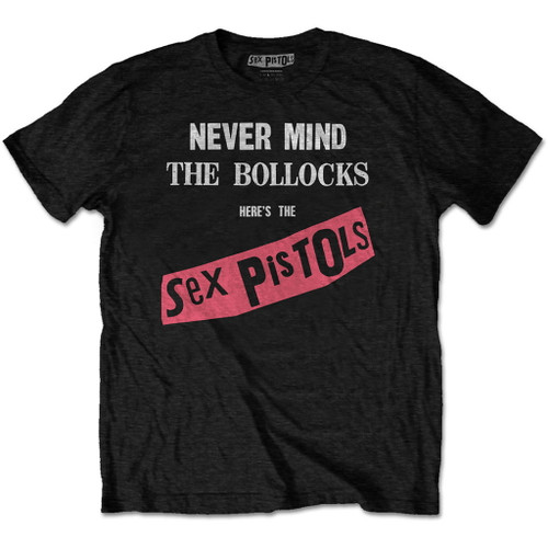 Sex Pistols 'Never Mind The Bollocks' (Black) T-Shirt