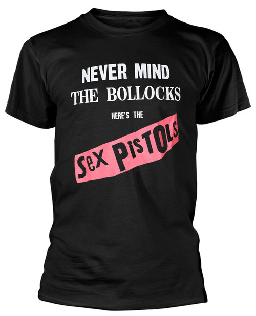 Sex Pistols 'Never Mind The Bollocks' (Black) T-Shirt