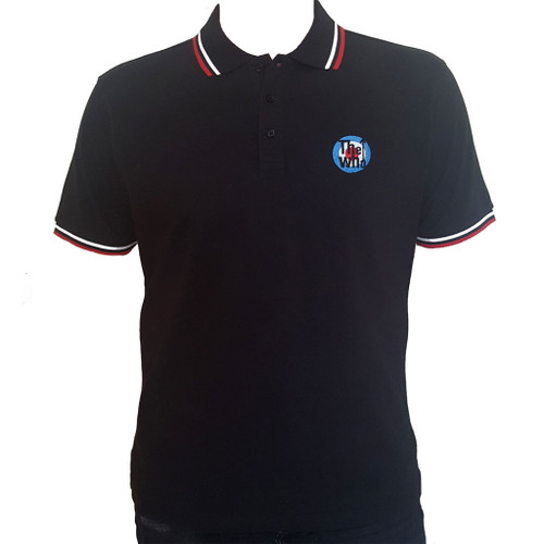 The Who 'Target' (Black) Polo Shirt