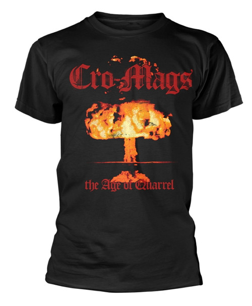 Cro-Mags 'The Age Of Quarrel' (Black) T-Shirt