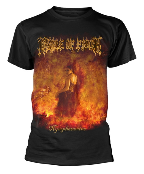 Cradle Of Filth 'Nymphetamine Album' (Black) T-Shirt