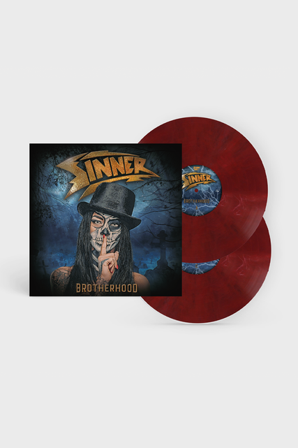 Sinner 'Brotherhood' 2LP Pink Transparent Red Blue White Vinyl