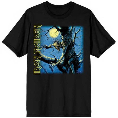 Iron Maiden 'Fear Of The Dark Album Tracklisting' (Black) T-Shirt