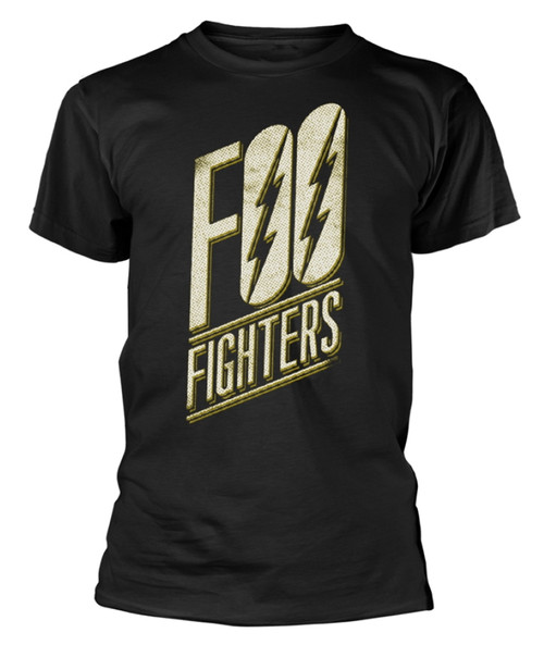Foo Fighters 'Slanted Logo' (Black) T-Shirt