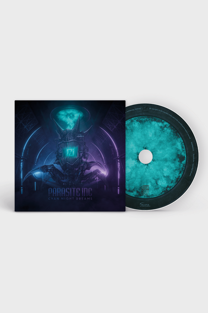 PRE-ORDER - Parasite Inc. 'Cyan Night Dreams' CD Jewel Case - RELEASE DATE 19th August 2022