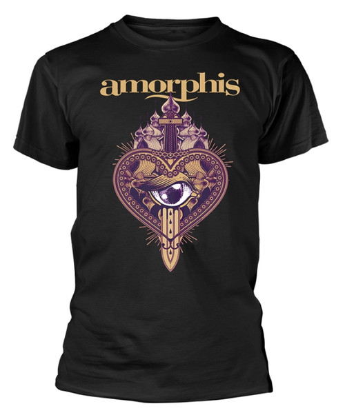Amorphis 'Queen Of Time Tour' (Black) T-Shirt