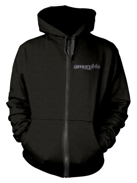 Amorphis 'Halo' (Black) Zip Up Hoodie