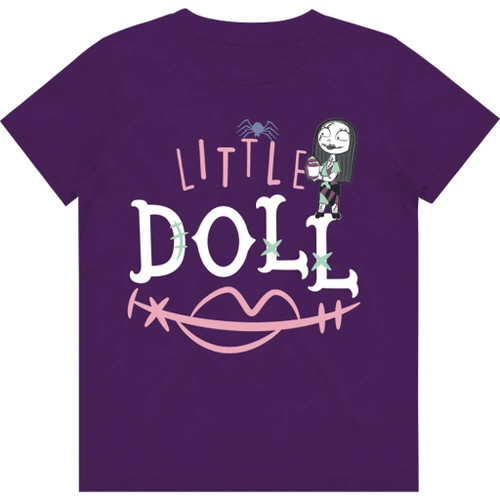 The Nightmare Before Christmas 'Little Doll' (Purple) Kids Girls T-Shirt