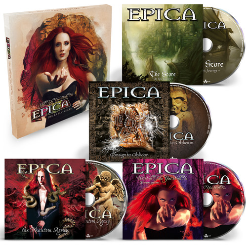 Epica 'We Still Take You With Us - The Early Years' 4CD Clamshell Box