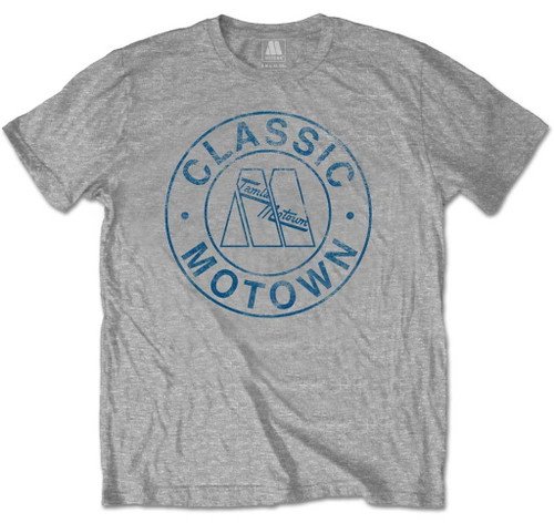 Motown 'Classic Circle' (Grey) T-Shirt