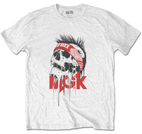 Machine Gun Kelly 'Invincible' (White) T-Shirt