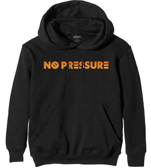 Logic 'No Pressure Gradient' (Black) Pull Over Hoodie