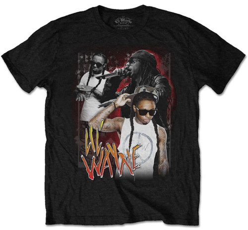 Lil Wayne '90s Homage' (Black) T-Shirt