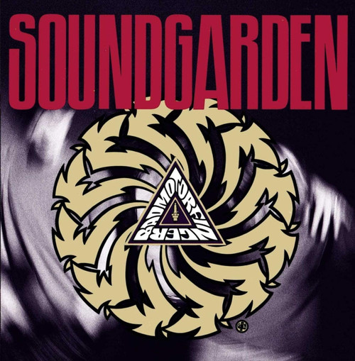 Soundgarden 'Badmotorfinger Version 1.' (Grey) Pull Over Hoodie Â