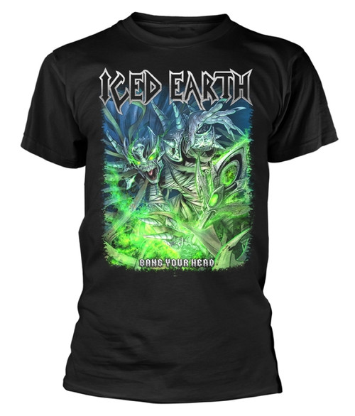 Iced Earth 'Bang Your Head' (Black) T-Shirt