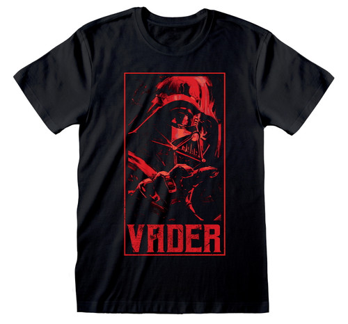 Star Wars - Obi-Wan Kenobi 'Vader Profile' (Black) T-Shirt