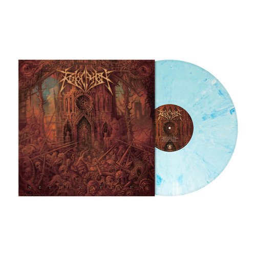 Revocation 'Netherheaven' LP White Blue Marbled Vinyl Revocation 'Netherheaven' LP White Blue Marbled Vinyl