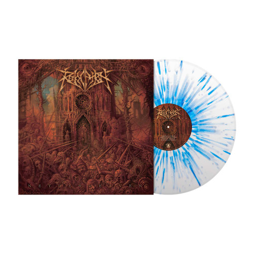 Revocation 'Netherheaven' LP White Blue Splatter Vinyl