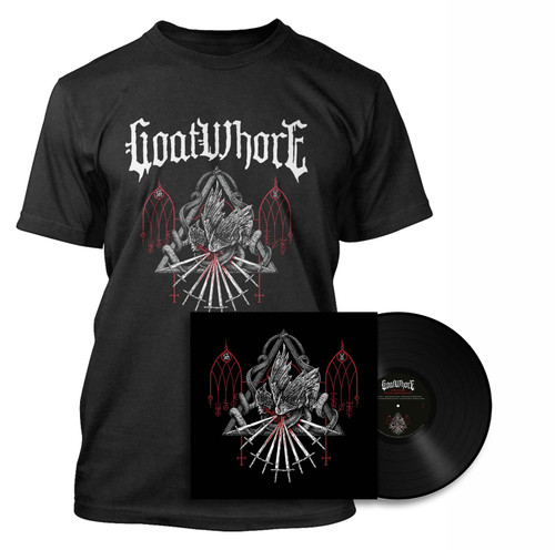 PRE-ORDER - Goatwhore 'Angels Hung From The Arches Of Heaven' LP Black Vinyl & T-Shirt Bundle - 7th October 2022