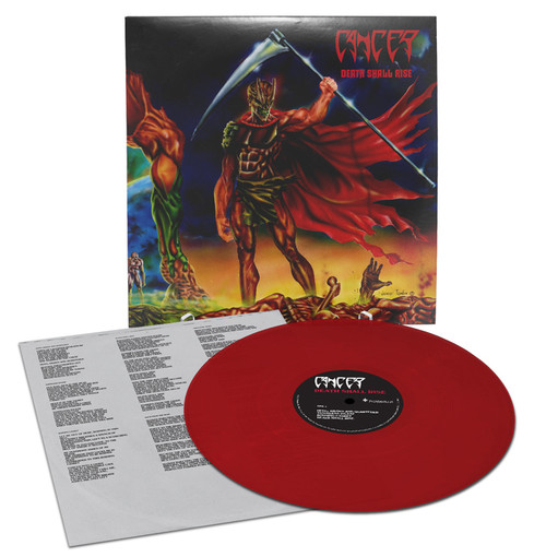 Cancer 'Death Shall Rise' LP Red Vinyl