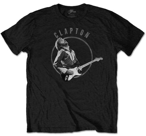 Eric Clapton 'Vintage Photo' (Black) T-Shirt