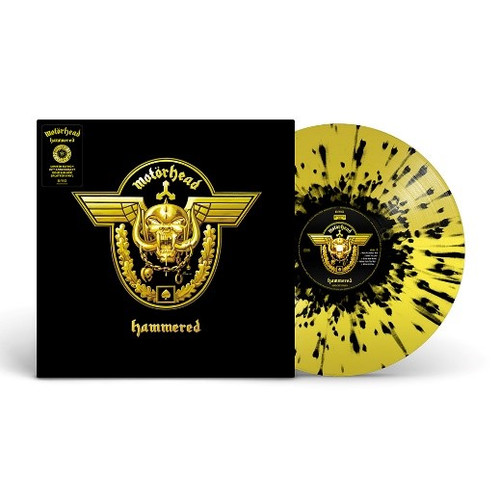 Motorhead 'Hammered' 20th Anniversary LP Splatter Vinyl