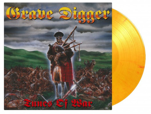 Grave Digger 'Tunes of War' 2LP Flaming Coloured Vinyl