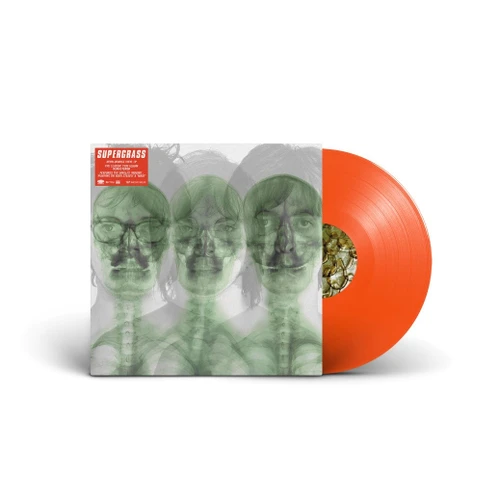 Supergrass 'Supergrass' (Remastered) LP Neon Orange Vinyl