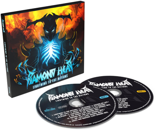 Diamond Head 'Lightning To the Nations (The White Album)' Remastered 2021 2CD Deluxe