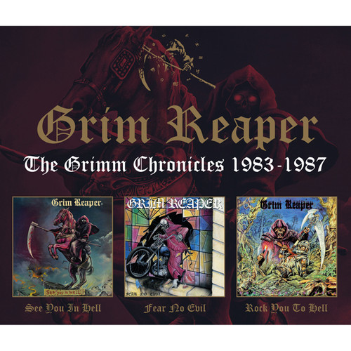 Grim Reaper 'The Grimm Chronicles 1983-1987' 3CD set