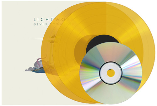 Devin Townsend 'Lightwork' 2LP Yellow Vinyl + CD