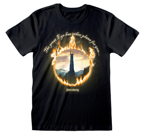 Lord Of The Rings 'The Great Eye' (Black) T-Shirt