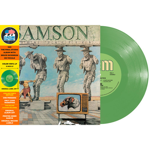 Samson 'Shock Tactics' LP Green Vinyl