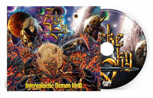 PRE-ORDER - Zeke Sky 'Intergalactic Demon King' CD Digipak - RELEASE DATE 11th November 2022
